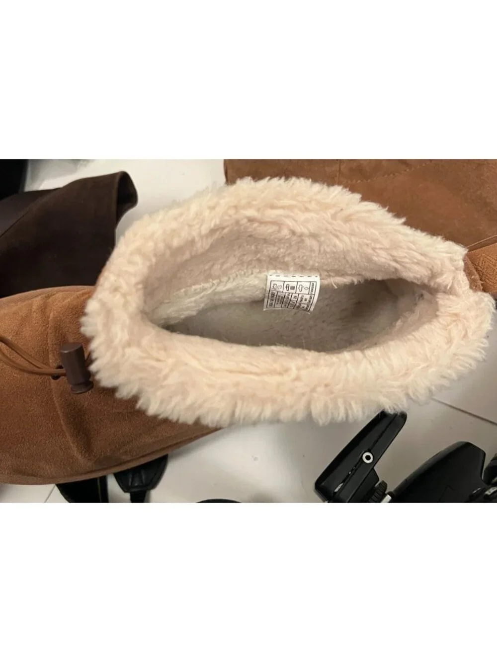UGG Women's 12 Classic Mini Toggler Boot UGGplush™ Upcycled Wool Suede Bootie